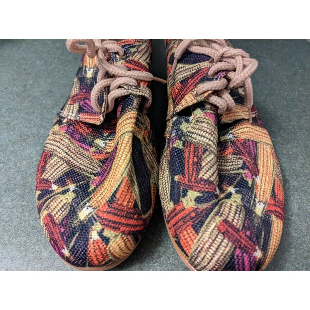 Flysouls Maize Wave Shoes Women's Size 9 Ears Corn Unique - Picture 2 of 7